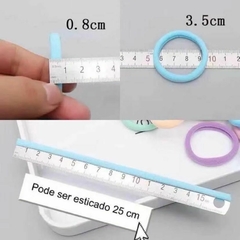KiT C/ 72 Elástico de Cabelo feminino Xuxinha rabicó para cabelo - loja online