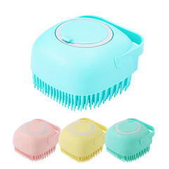 12Pcs Esponja De Silicone Para Banho Com Dispenser Shampoo / Sabonete - Jony Cosmeticos