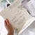 Convite de casamento verde oliva com lacre