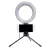 Ring light 6 polegadas (16cm) com tripe e suporte para celular