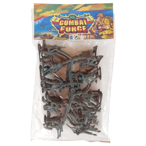 SOLDADITOS DE PLASTICO x30un COMBAT FORCE