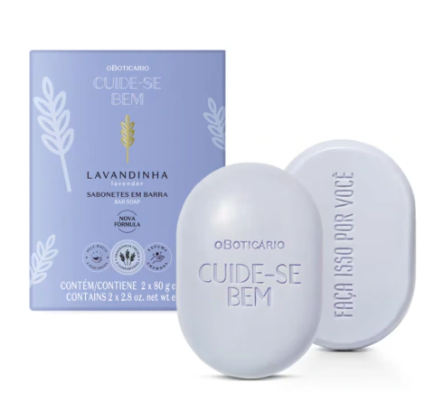 Sabonete em Barra Cuide-se Bem Lavandinha 2x 80g