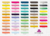 Imagen de Acrilico Decorativo Acuarel x 60 ml