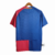 Camisa retrô do Barcelona da temporada 2008/09, com as cores azul e grená e o logo da UNICEF em destaque.