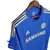Camisa retrô do Chelsea I 2012/13, na cor azul, com detalhes em dourado e logotipo da Adidas e Samsung.