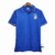 Camisa retrô da seleção italiana de futebol, modelo 1994, em tom azul com detalhes coloridos nas mangas e gola.