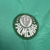 Camisa retrô do Palmeiras, modelo 1997/98, na cor verde, com detalhes em branco e logotipo da Parmalat.