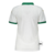 Camisa feminina do Palmeiras II 2024/25, vista traseira, com detalhes em verde e design moderno.