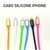 Cabo de silicone iphone