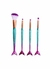 kit com 4 pincéis cauda de sereia - comprar online