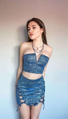 Top + pollera Shimmer ✨ - comprar online