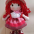 Boneca Alexia Conjunto de Saia e Chapéu - Megs Ateliê Crochet