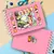 Kit Livro De Colorir Capa Dura + 100 Canetinhas - ROSA - loja online