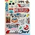 Imagem do Kit Cartelas Mini Adesivos Frases-Pernalonga-244-Graus-Osacorte-Moto-Carro