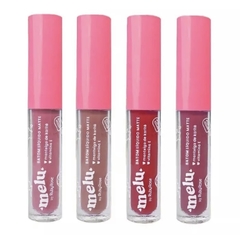 Batom Liquido Matte Melu - ruby rose - ÔllindaPink