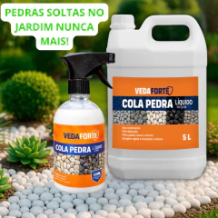 Resina Brilho Molhado 5L para Pedra Jardim Grama Pedra e Porcelanato - comprar online