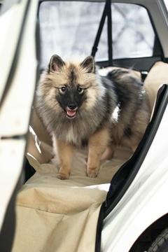 Capa Pet Protetora para banco do carro Bege Mescla Lisato. - comprar online
