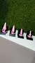 KIT DE PLUG ANAL DE SILICONE / 4 PEÇAS - ROSA CLARO - comprar online