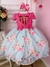 Vestido infantil, flores. na internet
