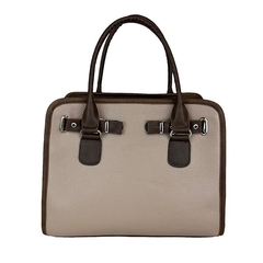 BOLSO PILAR PIEL BEIGE en internet