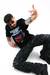 REMERA KANEDA RACING BLACK
