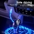 1 M Luz Fluxo Magnético Led Cabo Micro Usb Tipo C Rápido Carregamento Fio Cabo Para Cabos De Carregador Do Telefone - fortpis product
