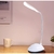 Luminária Mini de Mesa Flexível Sem Fio Led Leve Dobrável Portátil Leitura
