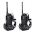 kit 2 rádios comunicador baofeng Alcance 12 Km 16 Canais BF 777S Profissional recarregável rádio segurança