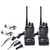kit 2 rádios comunicador baofeng Alcance 12 Km 16 Canais BF 777S Profissional recarregável rádio segurança - comprar online