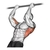 Barra Fixa De Parede Para Treinar Tríceps Paralelas Pull-up Chin-up