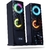 Caixa de Som SoundBar Pc Gamer Subwoofer P2 Led Rgb Tv Pc Notebook Celular Tablet - comprar online