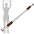 Barra Fixa Porta para Exercício Flexão Crossfit Treino Musculação Barra Ajustável Porta Entre 62cm a 92cm GT369 Lorben - comprar online