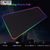 Mouse Pad Gamer Grande Speed Borda Led 7 Cores Rgb Impermeável 300mm X 800mm - comprar online
