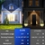 KIT 4 Luminária Solar 100 Led Com Sensor Jardim Prova D'Água Led Solar na internet
