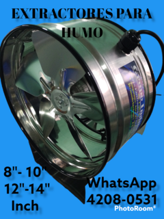 EXTRACTORES PARA CALOR, OLORES, HUMO - VENTILADORES/EXTRACTORES/FAN BLOWER/TURBINAS/Grupo Industrial GT