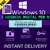 Licencia Digital de Windows 10 Pro for workstation - (copia)