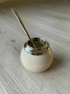 Juego de Mate Blanco Plata en internet