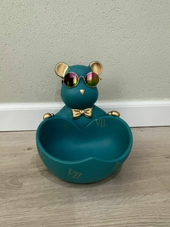 Mr. Bear Glasses green