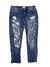 MOM JEANS RASGADO Y ROTO