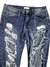 MOM JEANS RASGADO Y ROTO - comprar online
