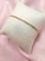 Pulseira banhada a ouro 18k.