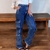 Calça jeans cargo - comprar online