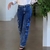 Calça jeans cargo