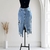 Saia Mídi Jeans