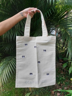 Ecobag Bordada a Mão - Mãe de Gato