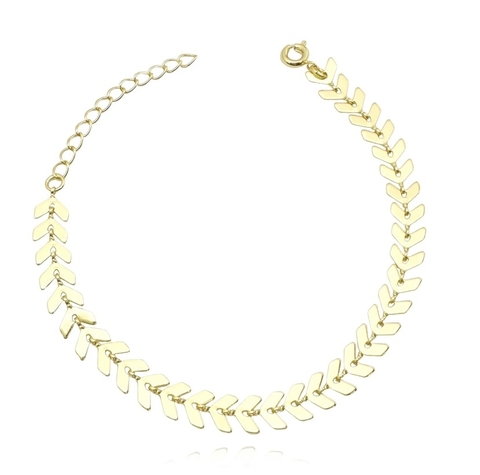 Pulseira Tailândia Banho Ouro 18k