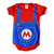 Roupa Macacão Body Super Mario Bros Mesversário Menino