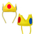 02 Coroas Princesa Peach artesanal em feltro P e M