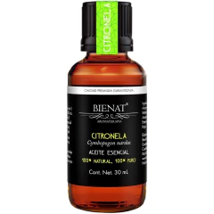 Bienat Aromaterapia Aceite Esencial de Citronela 30mL - DIYARILAND