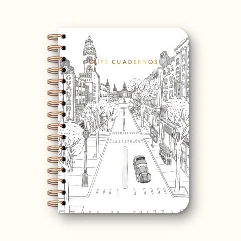 Cuaderno A5 Tapa Flex Buenos Aires